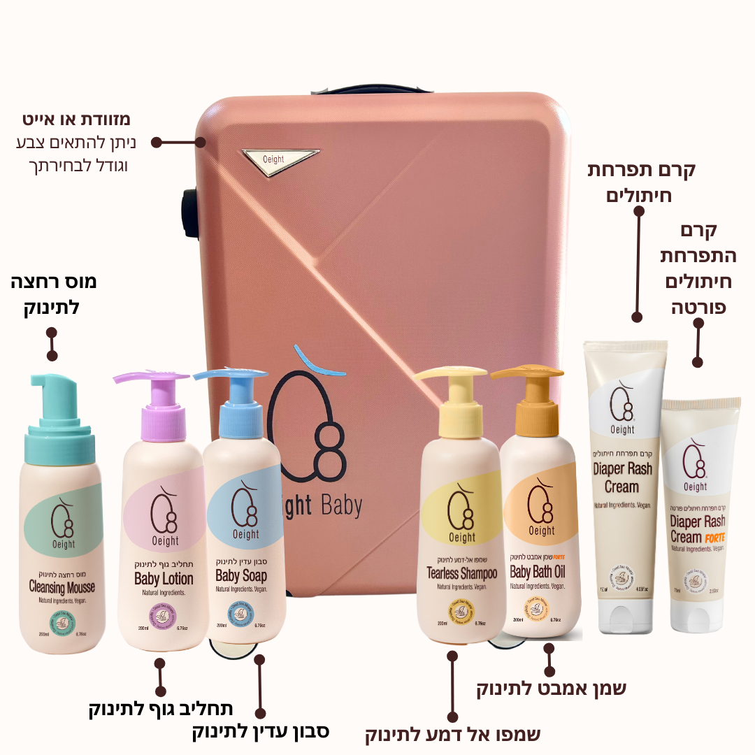 מארז הערכה המושלמת - במזוודת או אייט