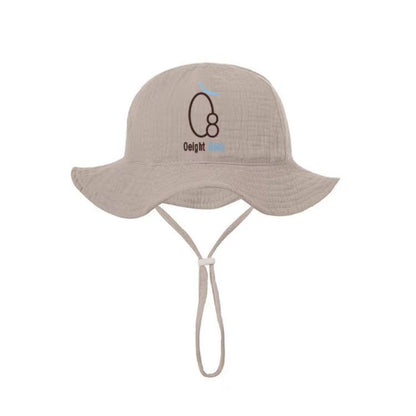 כובע קיץ לתינוקות ורוד בד טטרה היפואלרגני